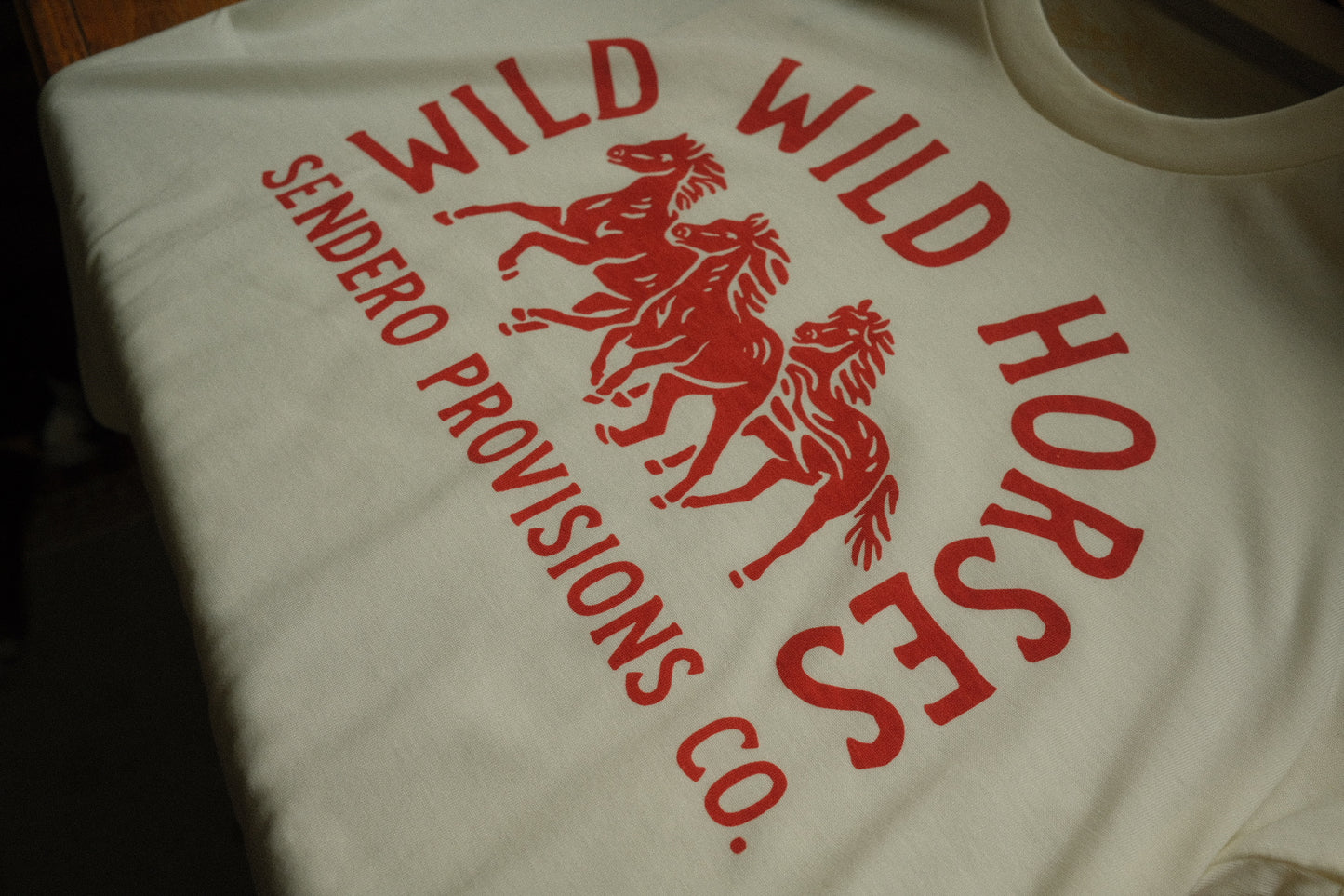 Wild Wild Horses Crop Tee