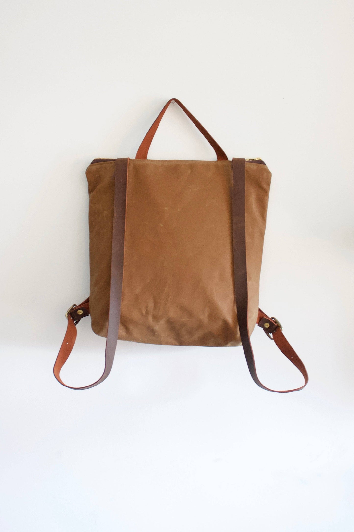 Tofino Waxed Canvas Backpack | Brown