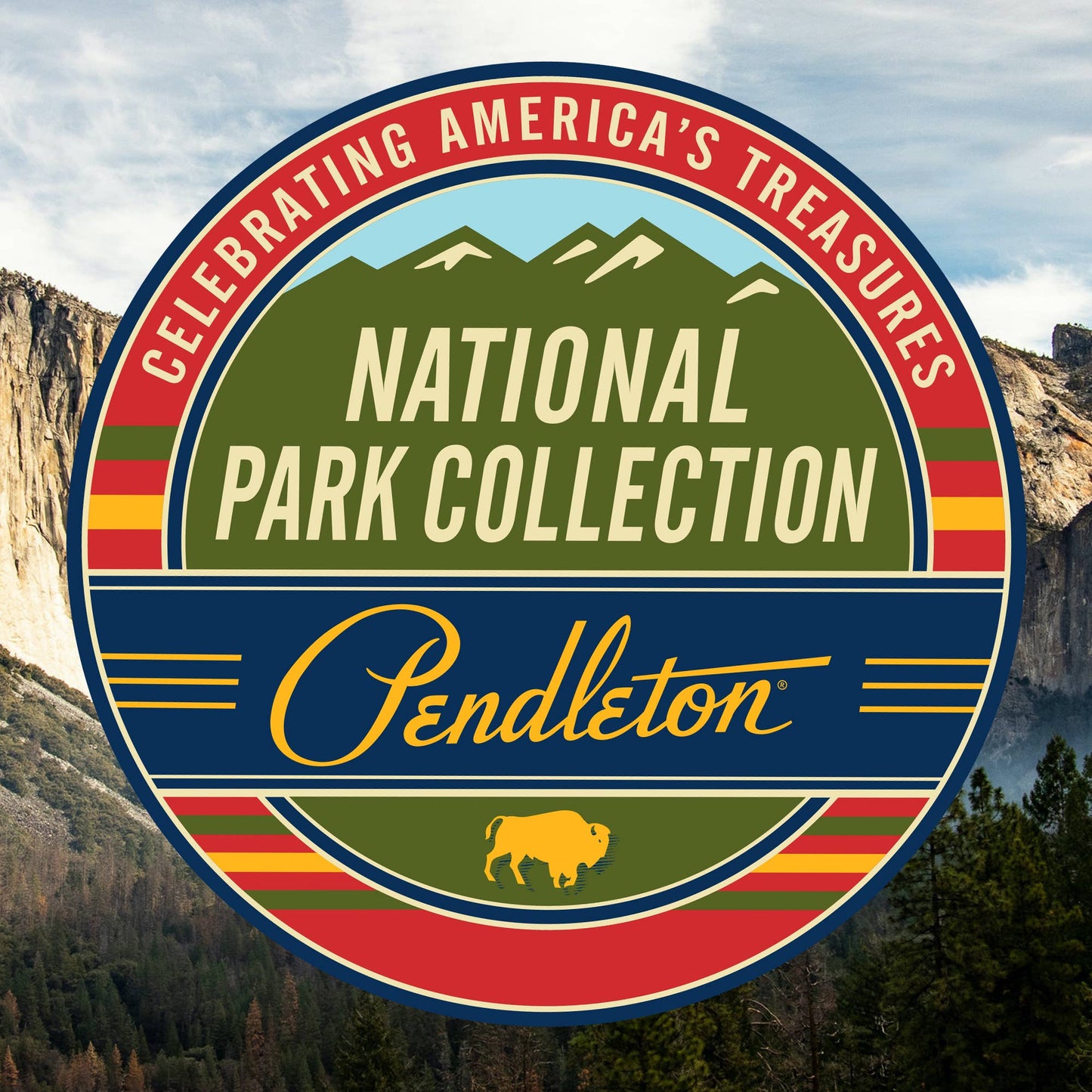 Pendleton National Park Adjustable Dog Collar | Acadia