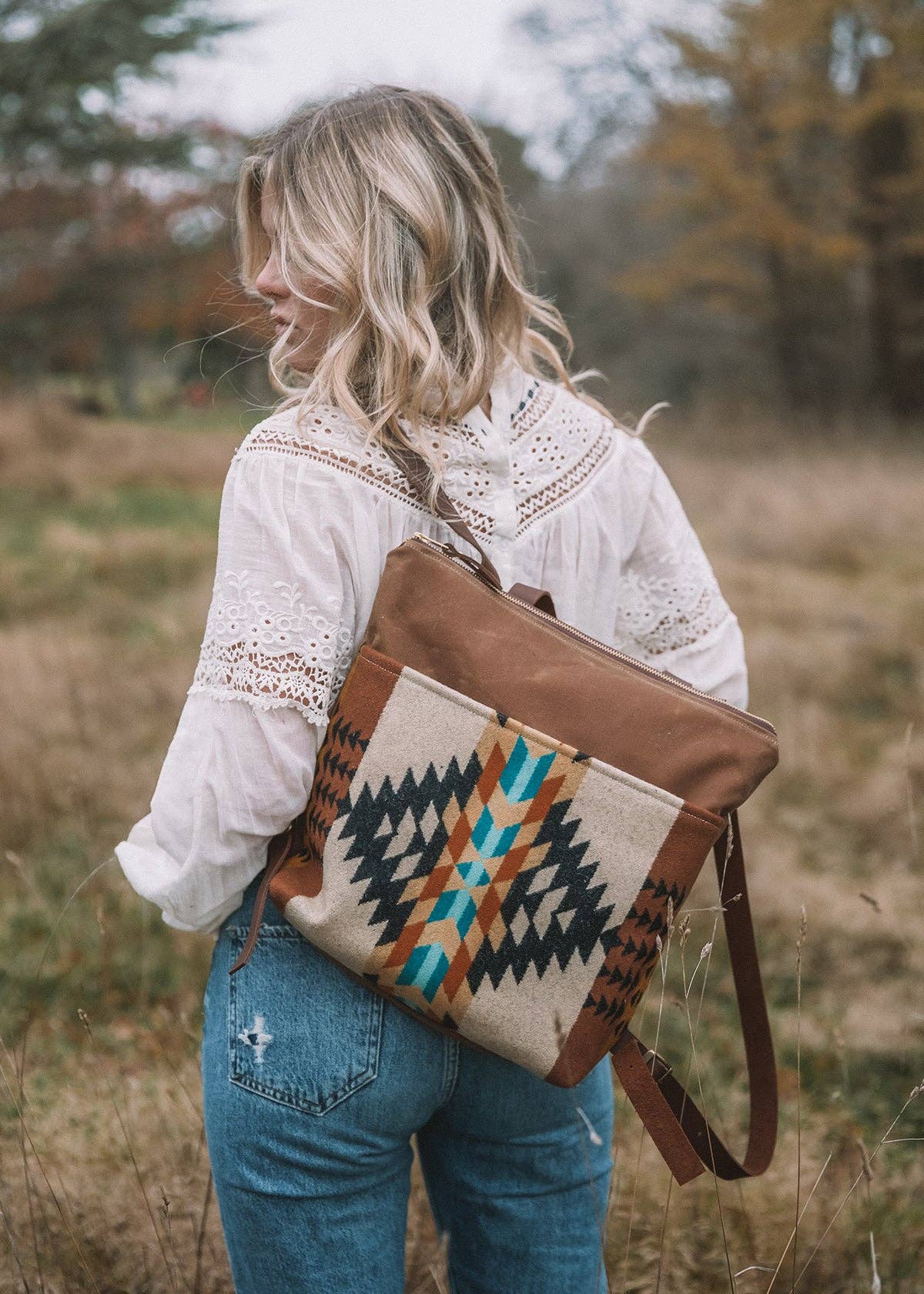 Tofino Waxed Canvas Backpack | Brown