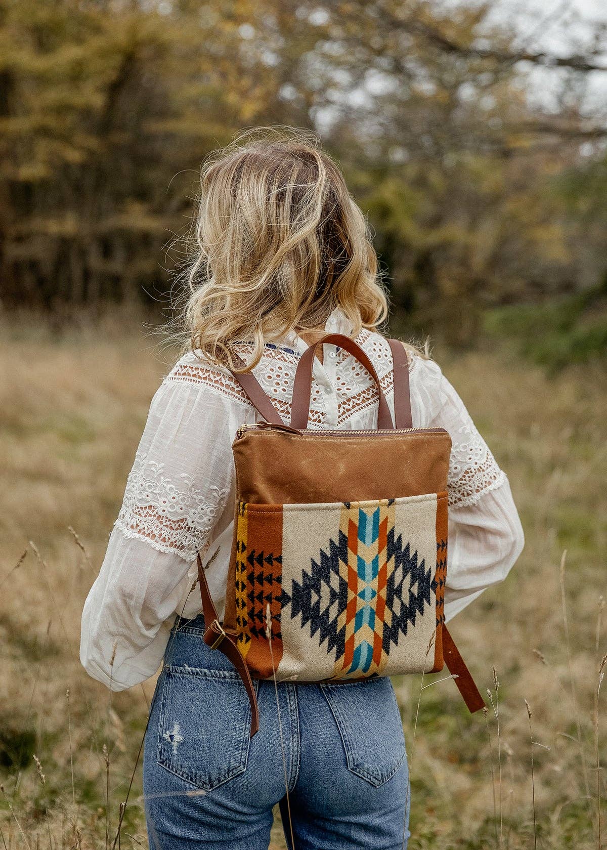 Tofino Waxed Canvas Backpack | Brown